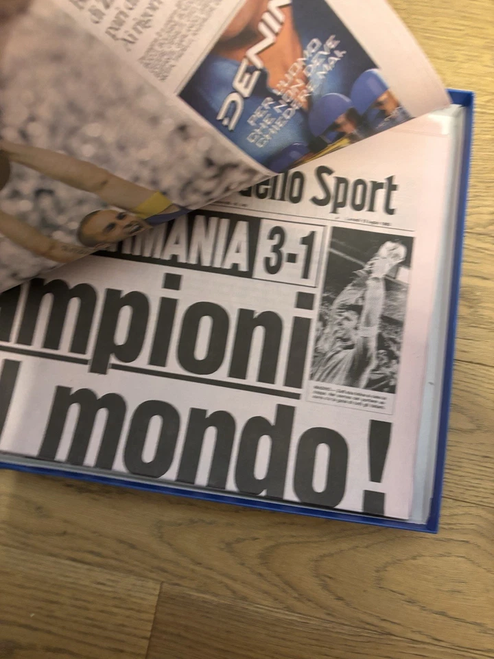 GAZZETTA DELLO SPORT COFANETTO CAMPIONI DEL MONDO MONDIALI 2006 QUOTIDIANO - Immagine 3 di 4