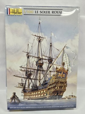 SEALED Heller #80899 1/100 Scale Le Soleil Royal Model Kit Made in France Large