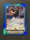 2026 Bowman Chrome Konnor Griffin True Blue Refractor On Card Auto /150 🔥 💎