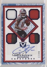 2017 Panini Vertex Rookie Capstones Quartz 17/49 Chris Godwin #134 Auto m1k