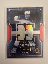 2025-26 SP Game Used Zdeno Chara NHL Masters /299 Boston Bruins
