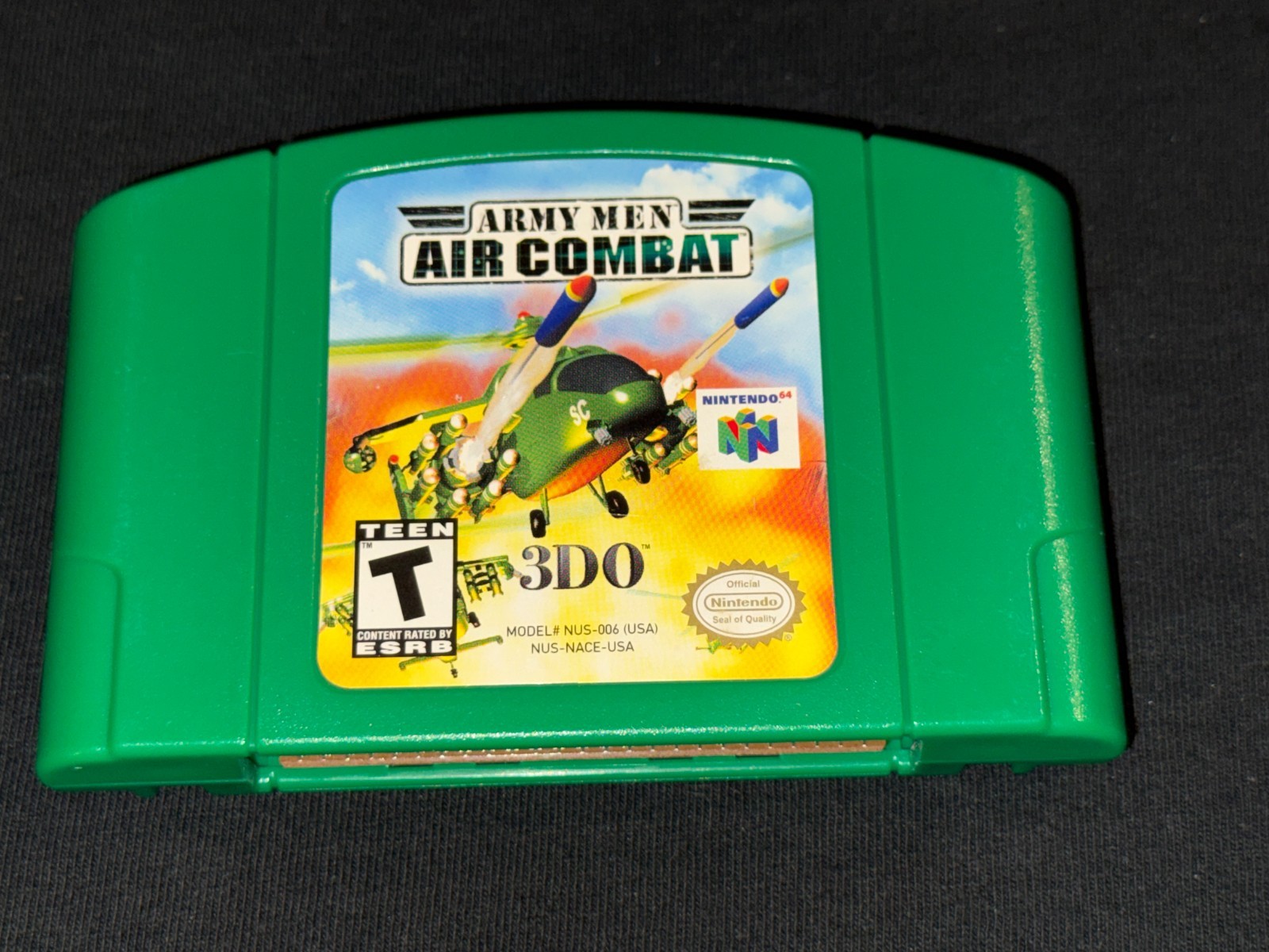 Army Men: Air Combat (Nintendo 64, 2000) Cleaned / Tested / Authentic - N64