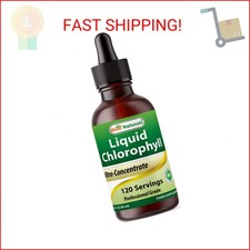 Best Naturals Liquid Chlorophyll Drops - 50 mg - 120 Servings Per Glass Bottle -