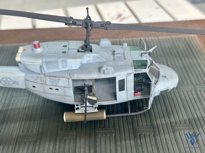 1/48 UH-1N Pro Painted Helicopter   Kitty Hawk Completed Build - Pre-Order