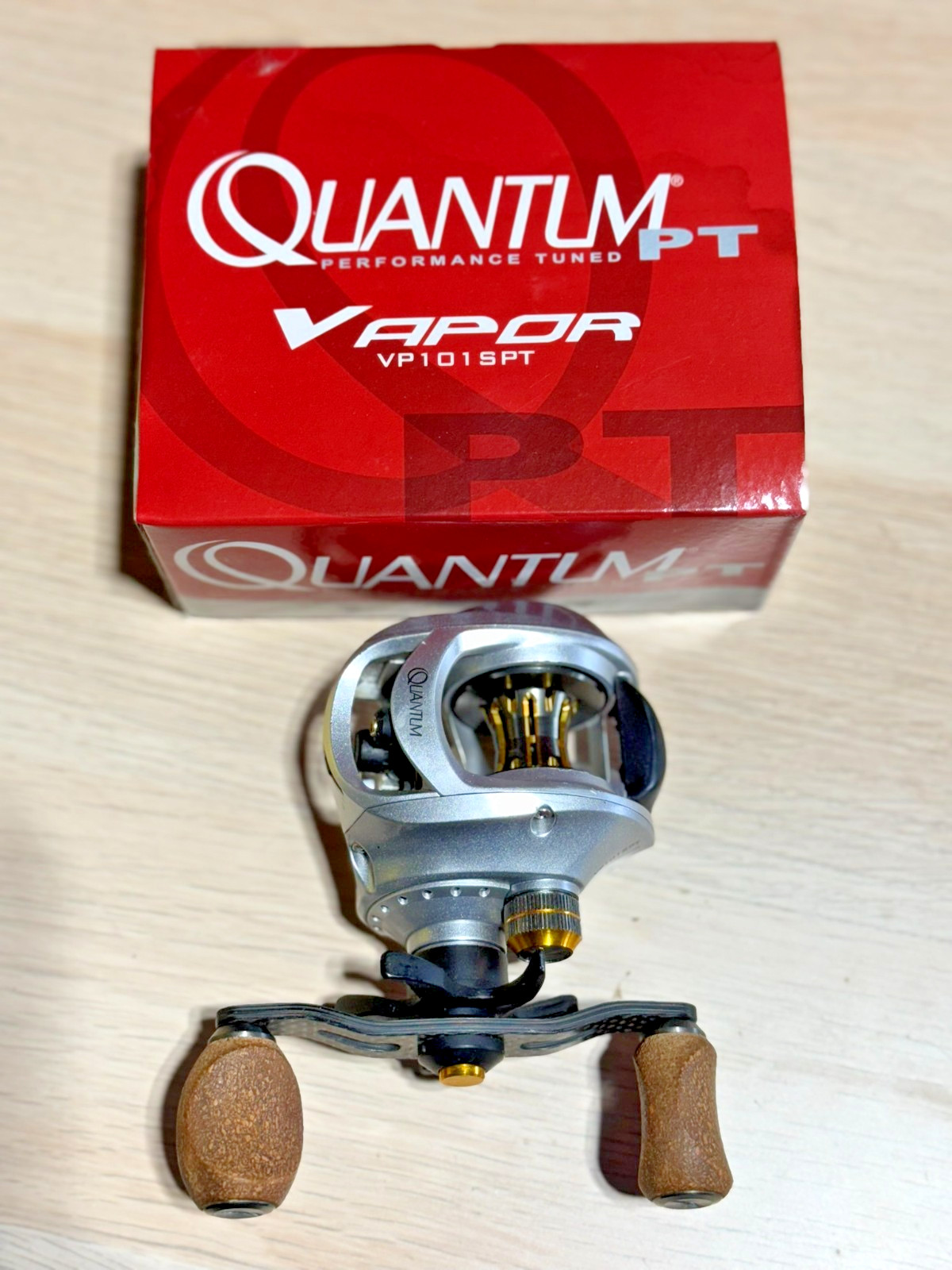 Quantum PT Vapor 6.3:1 Left Hand Casting Reel VP101SPT