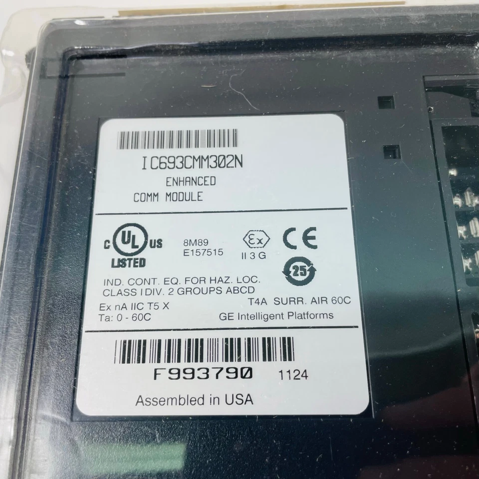 NEW GE Fanuc IC693CMM302N Enhanced Communications Module for Series 90-30 PLC - Image 2 of 4