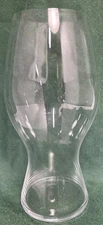 Reidel Coca-Cola Etched Crystal Glass 6  3/4” Tall