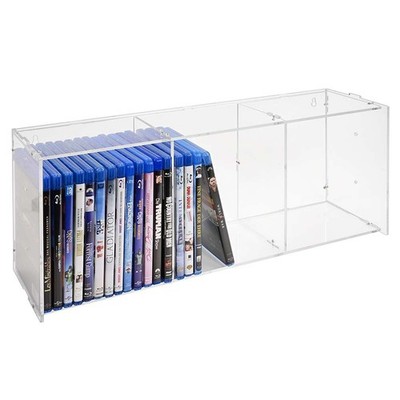 STACK - Modulares Blu-ray Regal Acryl, stapelbar