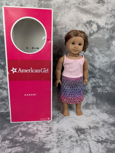American Girl Kanani 18" Doll Girl of the Year 2011 In Box - Mismatched Clothes - Picture 24 of 24
