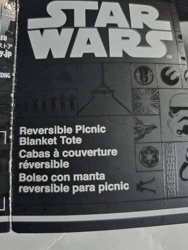 Disney Reversible Picnic Blanket Tote 60inch X 72inch - Picture 5 of 5