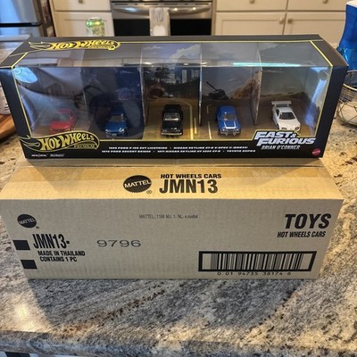 2026 Hot Wheels Diorama Fast & Furious Box Brian O'Conner (Set of 5 cars) - NEW