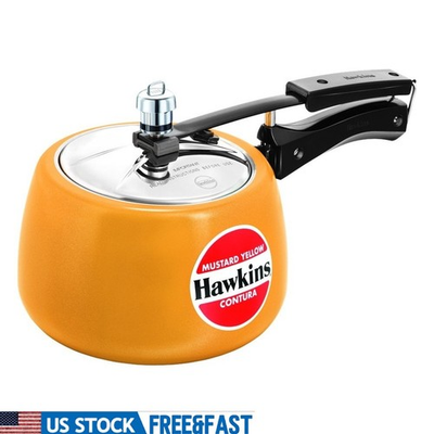 #ad #ad Ceramic Coated Pressure Cooker Non Toxic Stain Resistant Safe Lock Design New $63.79