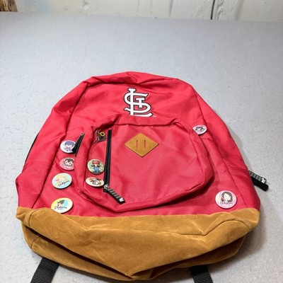 St. Louis Cardinals The Northwest Backpack   Red MLB Bookbag w/ Anime Buttons
