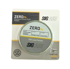 Sig Sauer Air Zero .22 Cal Hollow Point Pellets, AIR-AMMO-ZPB-22-250 -250 Count
