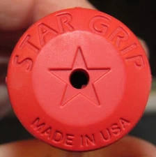 Star Grip Golf Grip - Half Classic Wrap Half Traction Grooves - Midsize (+1/16")