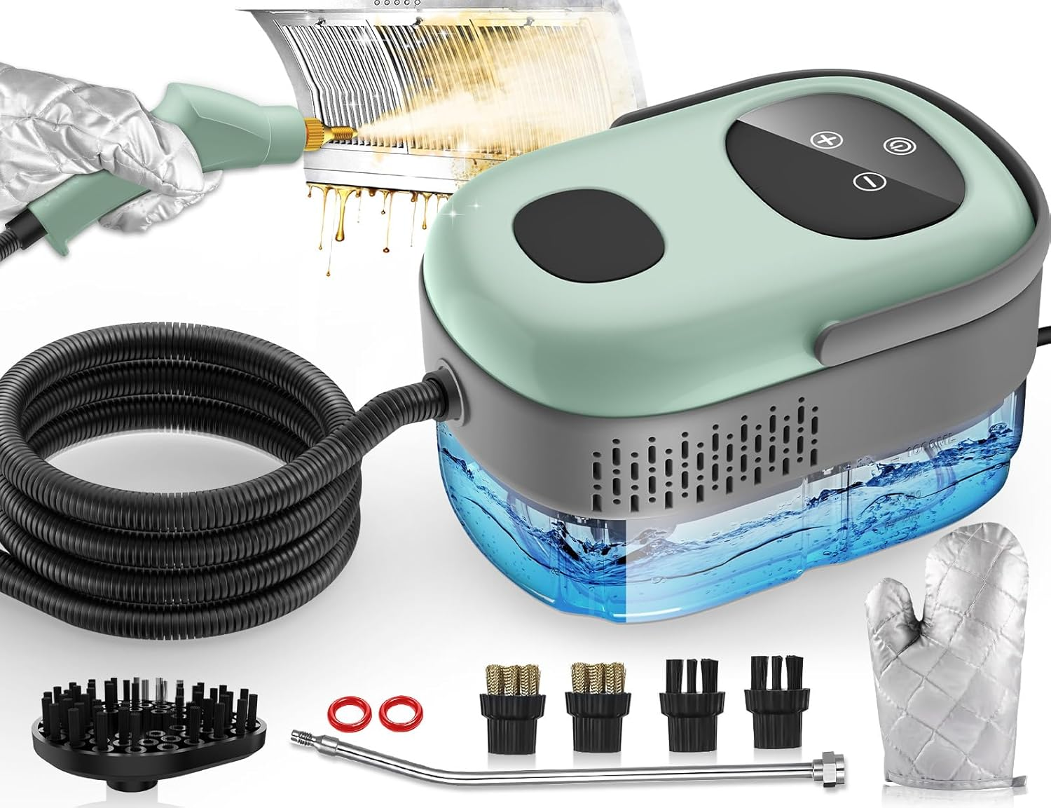 2500W Multipurpose Steam Cleaner with 10S Fast Heat-Up-image