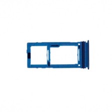 SIM microSD Card Tray Single for Samsung Galaxy A72 Blue Replacement Phone Part