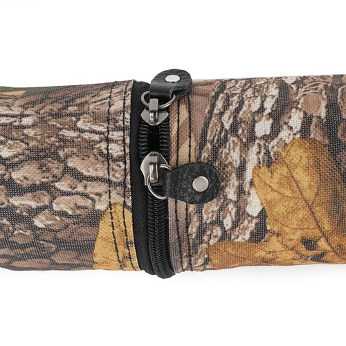 Archery Arrow Quiver Camo Waterproof Back Bag Tube Holder Target Bow Hunting - Picture 4 of 13