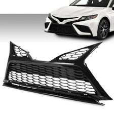 Fit For 2021-2023 Toyota Camry SE XSE Front Bumper Lower Grille W/O Sensor Holes