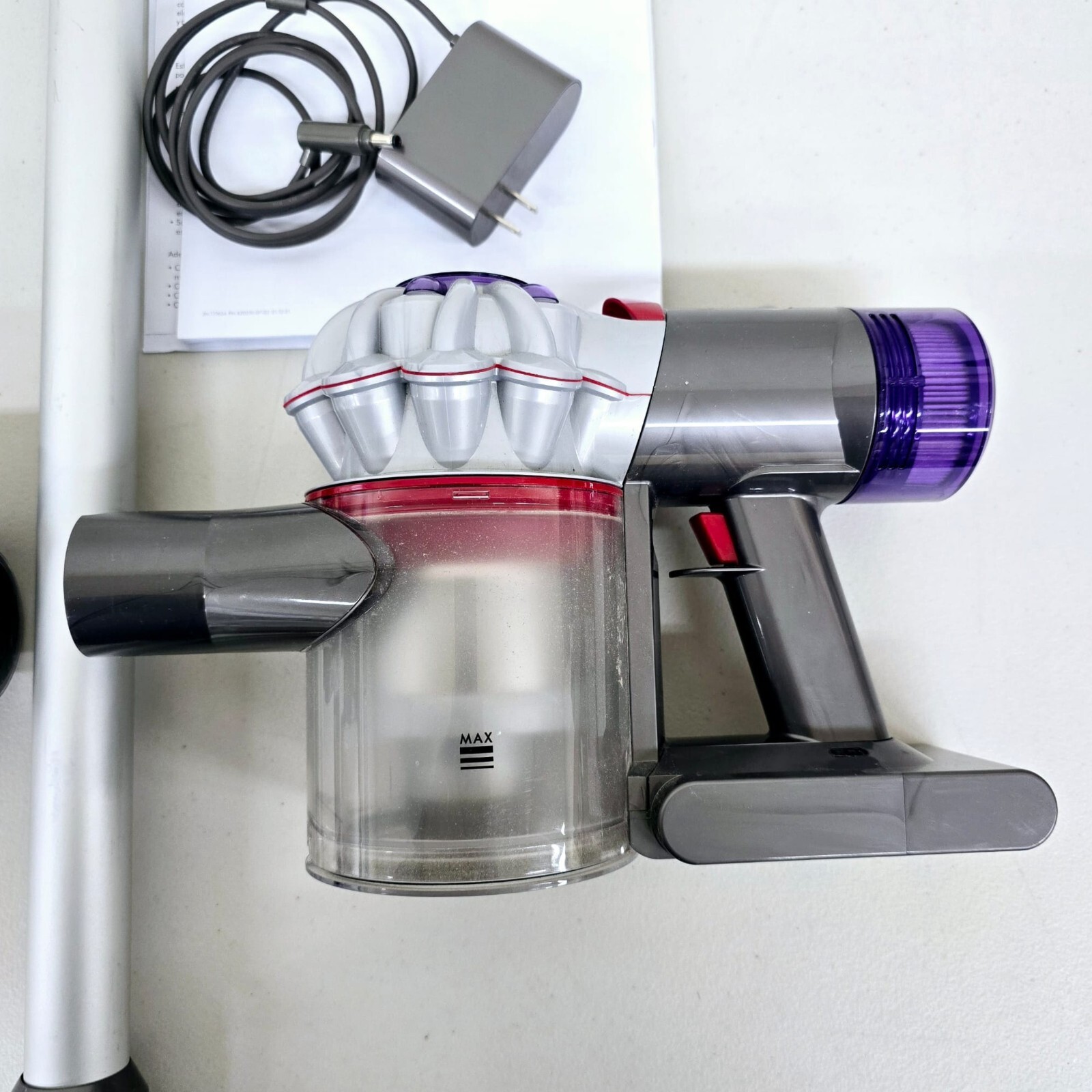 Dyson V7 Advanced Cordless Stick Vacuum Cleaner, Light Weight, Used eBay