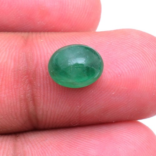 2.90 Cts Natural Zambian Emerald Top Quality Untreated Certified Loose Gemstone - Picture 2 of 8