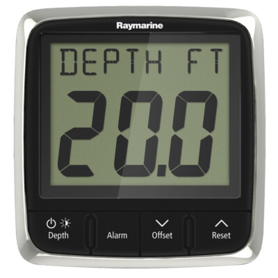 RAYMARINE I50 DEPTH SYSTEM WITH THRU HULL TRANSDUCER