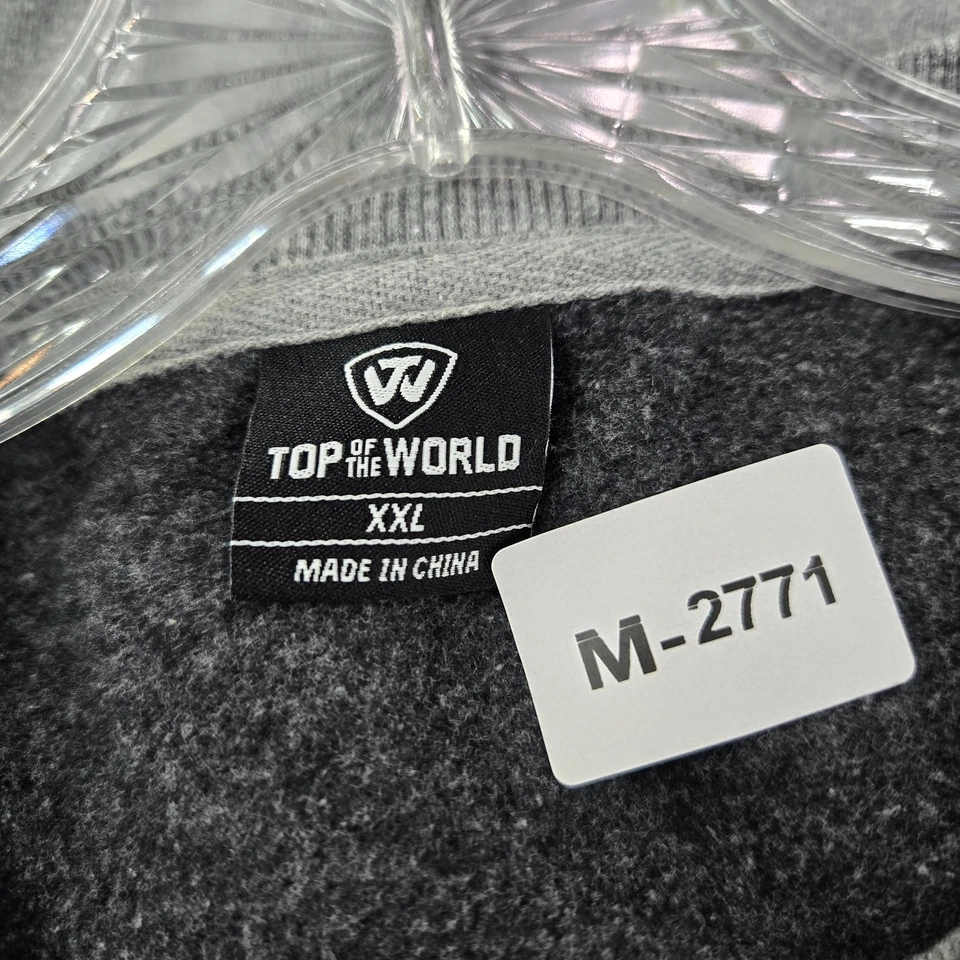 Sudadera Florida Gators Hombres 2XL Gris Logo Top Of The World Polar Pullover Foto 2 de 4