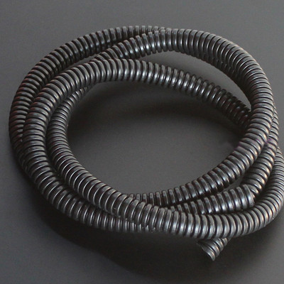 10' Feet 1/4'' Black Split Loom Wire Flexible Tubing Wire Conduit Hose Sales