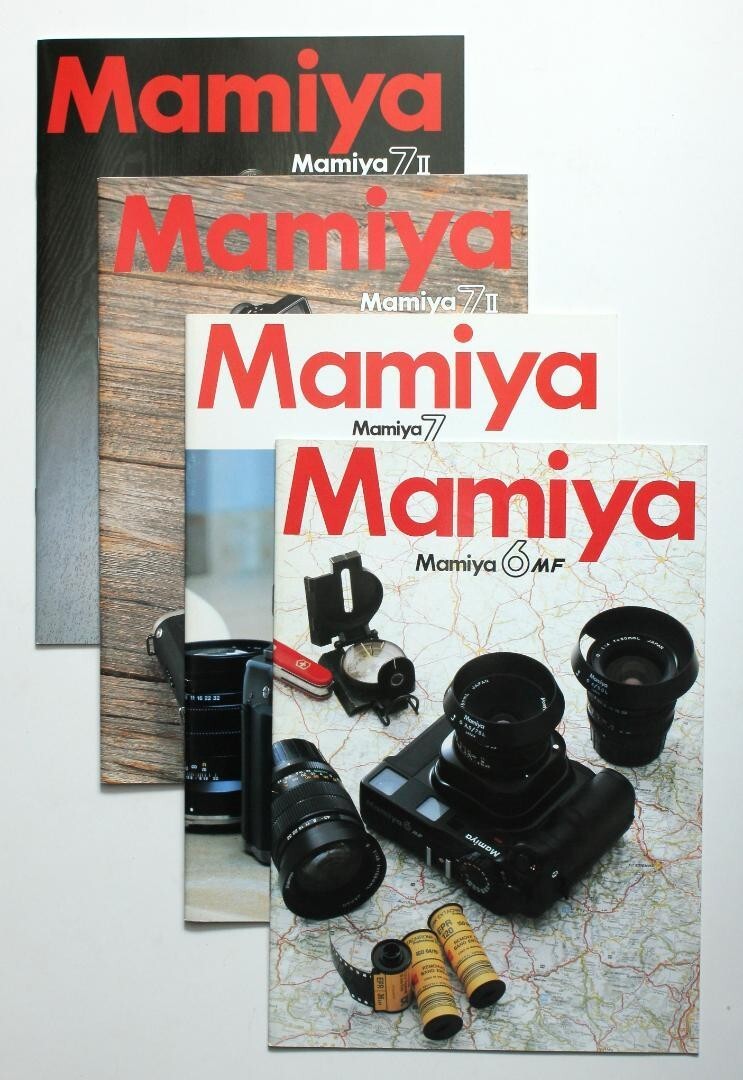 マミヤnew 6・ 7・ 7Ⅱ　カタログ合計4冊 Mamiya new 6/7/7Ⅱ catalog 4-volume set | eBay