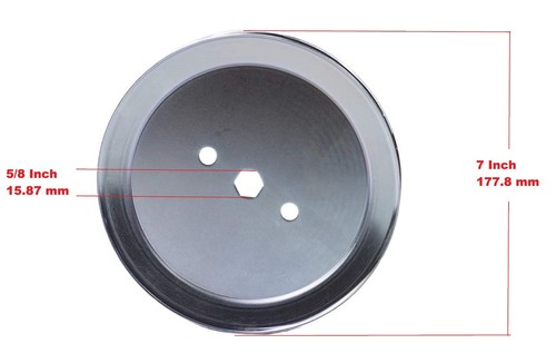 Complete 42" Spindle Pulley Belt Kit For John Deere S100 S110 S120 42" Deck Kit - Picture 3 of 12