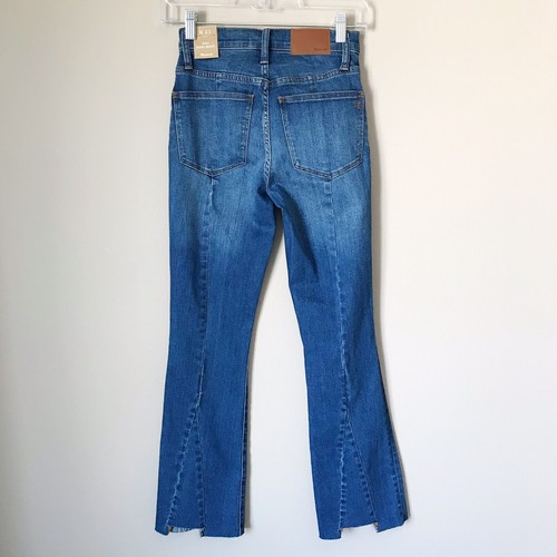 Madewell Nuovo con etichette Cali DEMI-Boot jeans cucitura posteriore  KEMPER Wash Taglia 23 $135 | eBay