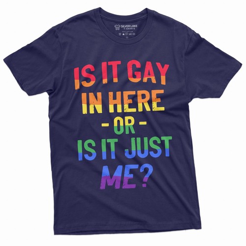 Herren T-Shirt LGBTQ Pride Month Gay lustig Humor Geburtstag Geschenk für Ihn cool Shirt - Bild 3 von 8