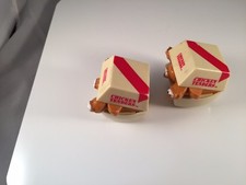 Burger King 2 Lickety Splits Rolling Racers Fast Food Toy Chicken Tenders 1989