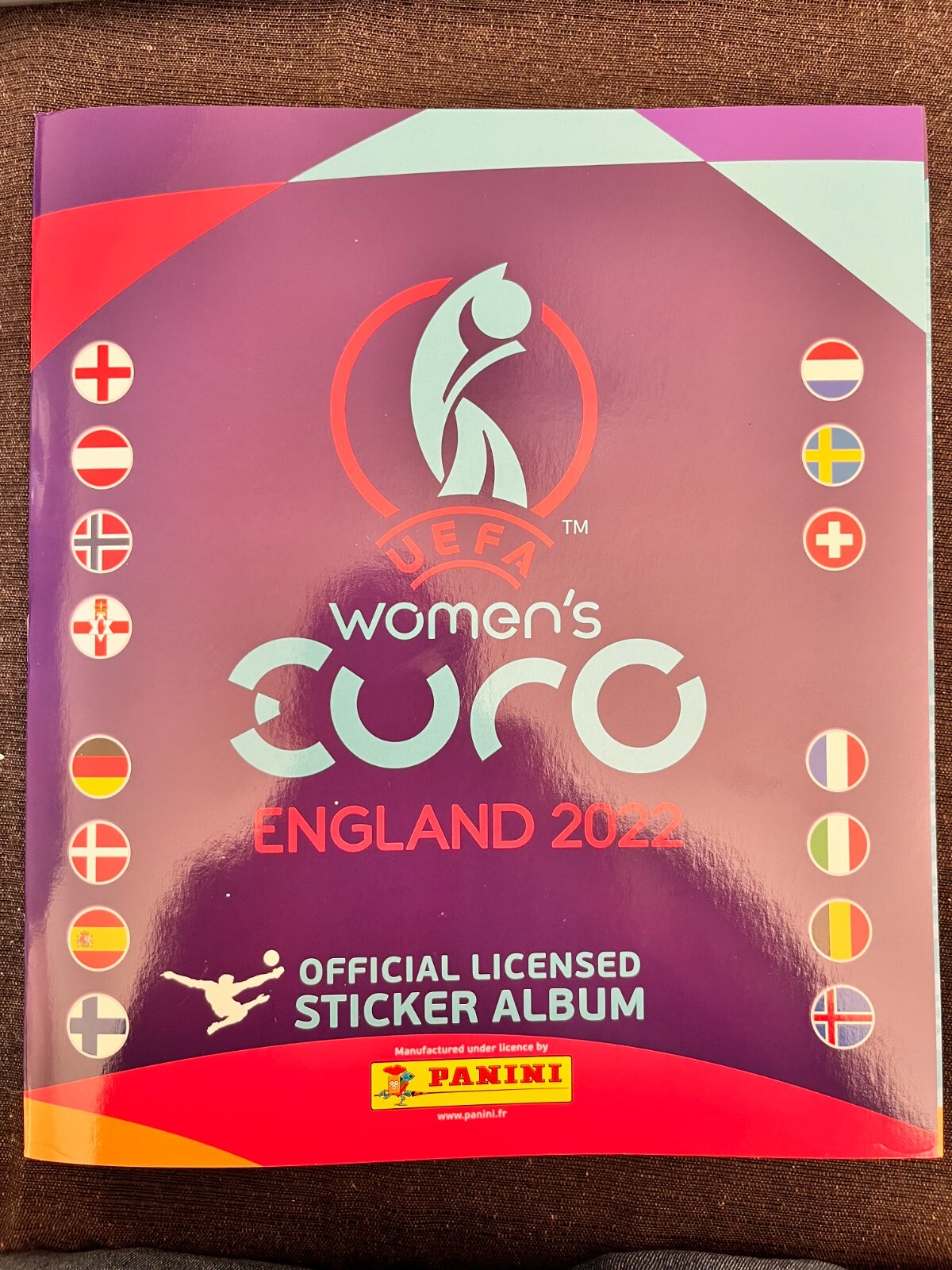 Panini Empty Album Vide Women Euro England 2022 Foot Mint Tres Bon Etat Rare