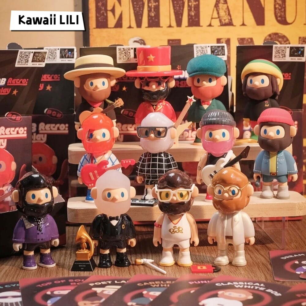 FARMER BOB ボブ Retro Secret Sound Earth Farmer Bob Retro Replay Blind Box - myplasticheart