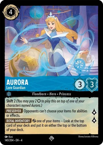 Disney Lorcana Aurora Dreaming Guardian PSA 10 Gem Mint Super Rare