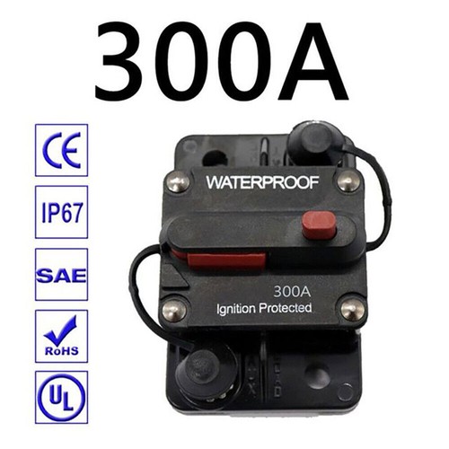 30A-200A Circuit Breaker Dual Battery 12V/24V Fuse Manual Reset IP67 Waterproof - Picture 20 of 20