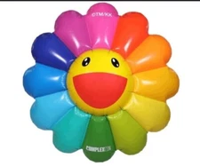 Complexcon X Takashi Murakami Rainbow Flower-Shaped Inflatable Pool Float