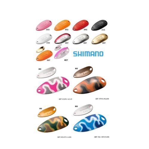 Shimano Cardiff Roll Swimmer CE 2,5gr  3,5gr 4,5gr SPECIALE TROUT AREA AGONISMO - Foto 1 di 27