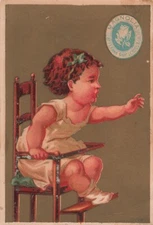 McFerran Shallcross Magonlia Ham Victorian Trade Card Louisville KY c1880s *Ab8c