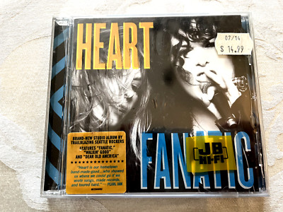 FANATIC / Heart (CD, 2012, Sony, Australia) NEW X87