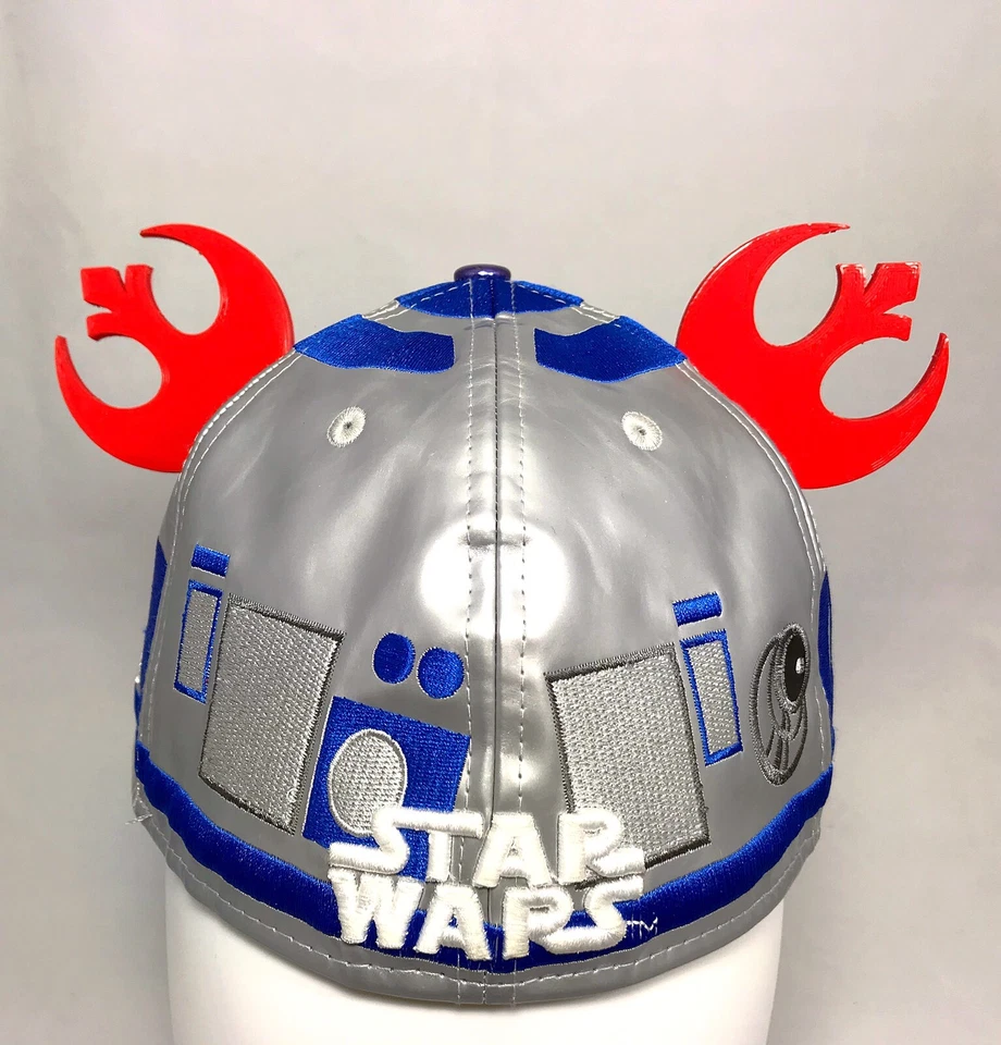 Star Wars REBEL Orejas de Mickey para cualquier sombrero - Impreso en 3D 2 piezas Galaxy's Edge Foto 2 de 4