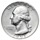 1951-S Washington Quarter Better Grade Complete Your Album! SILVER!