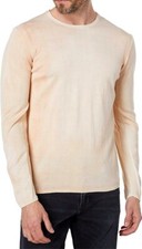 168 NEW John Varvatos Hays Tie Dye Mercerized Sweater Size XXL in Adobe Clay