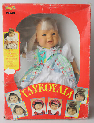 VERY RARE VINTAGE 90'S FAMOSA PRIMO MONELLINI WINKING BABY DOLL