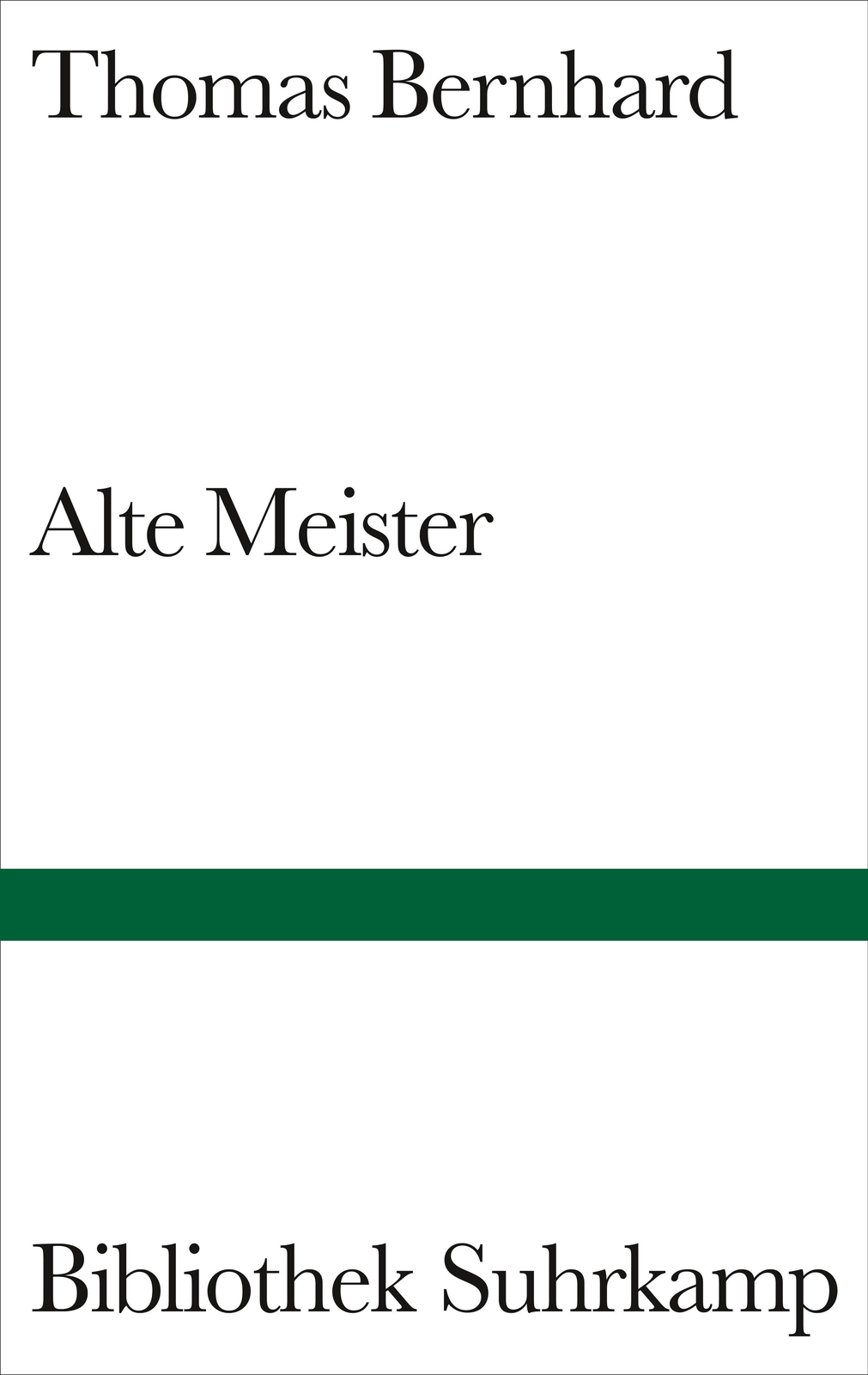 Thumbnail - Thomas Bernhard / Alte Meister9783518221204