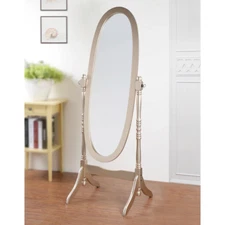 Copper Grove Monks Hood Traditional Queen Wooden Floor Cheval Mirror 59"x22" New