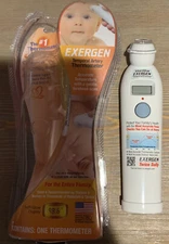 🍏 Exergen Temporal Artery Thermometer,Distressed Box 🆕