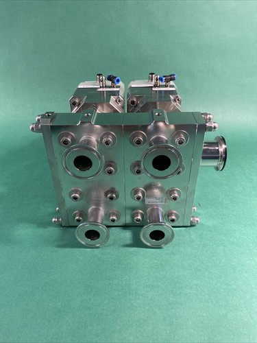 Gemu M600 Multi-Port Valve Block Sterile Stainless 03-02.LR9141 GE AKTA AC81B2 - Picture 6 of 8