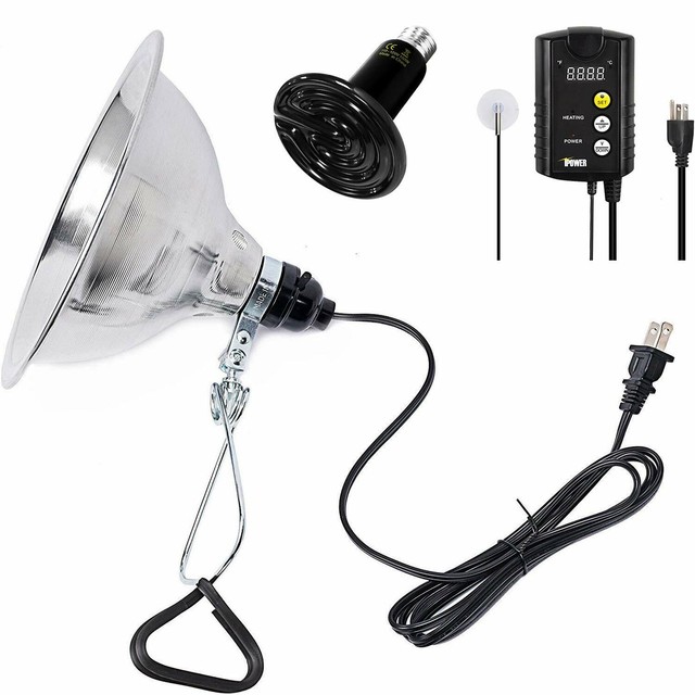 Heat Lamp Cover 5.4inch Reflector With Clamp eBay